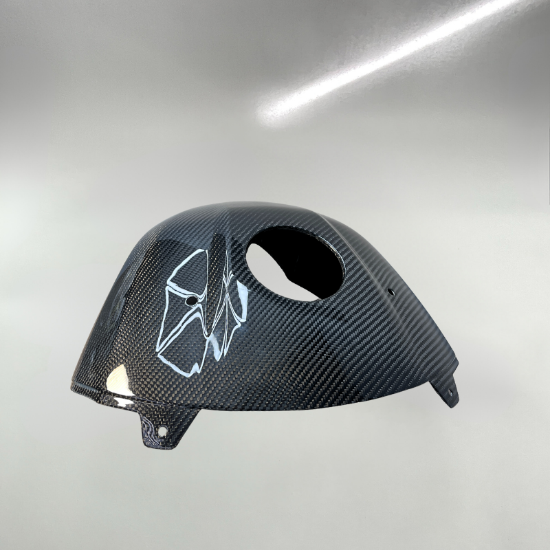 Cobertor tanque BMW S1000RR 2022+ 100% fibra de carbono