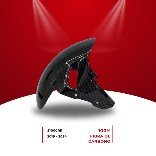 Guardabarros delantero BMW S1000RR 2019 - 2024 100% fibra de carbono
