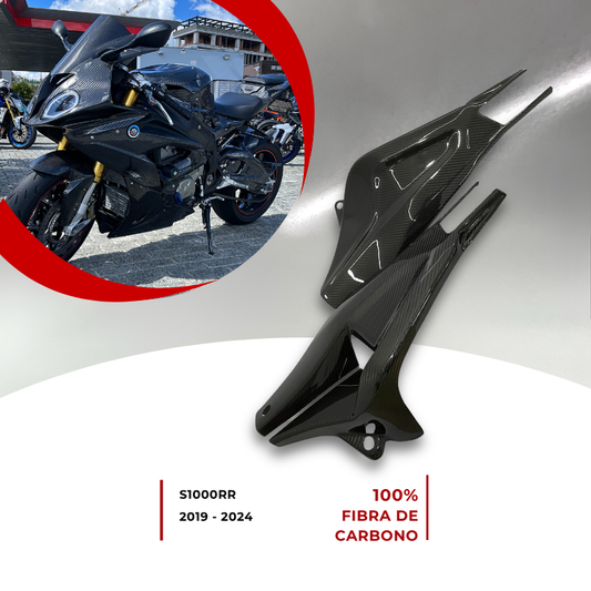 Cobertor Tijera BMW S1000RR 20219 - 2024 100% fibra de carbono