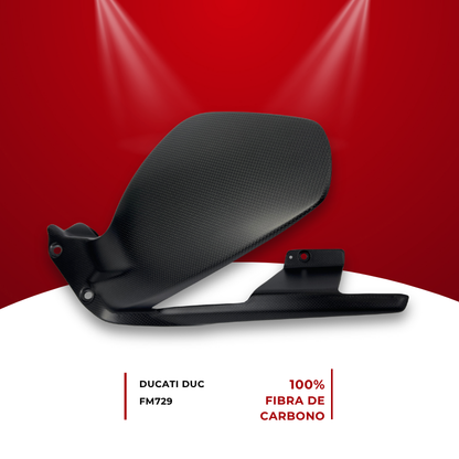 Guardabarros trasero Ducati Panigale V4 2018 - 2024 100% fibra de carbono.